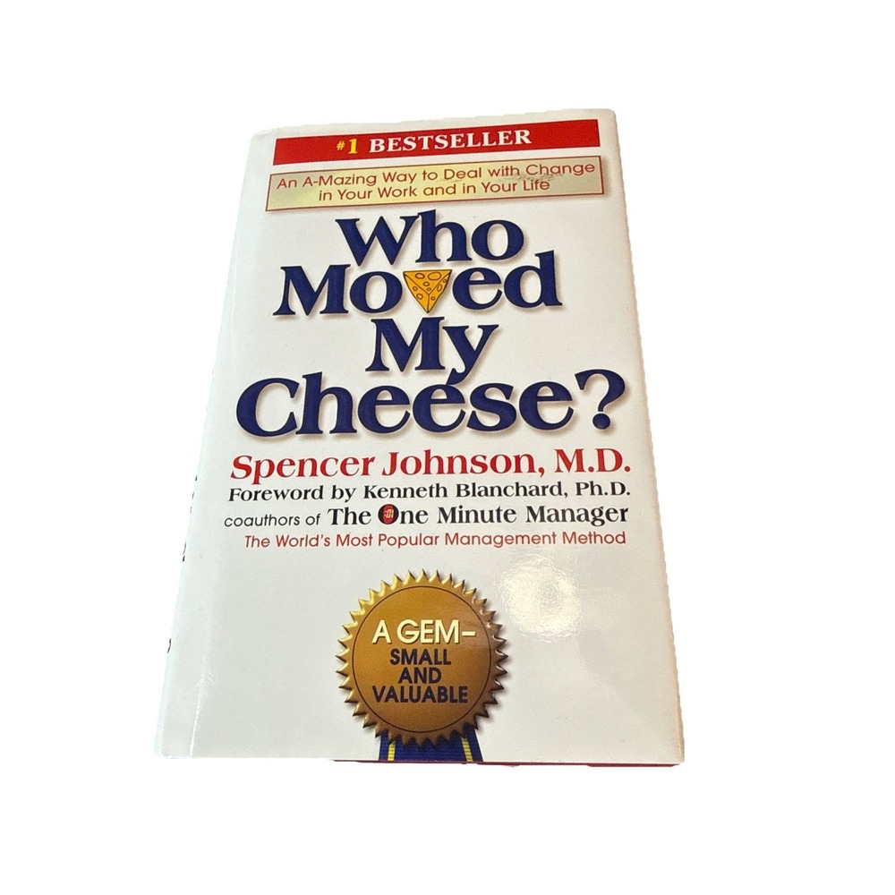 WHO MOVED MY CHEESE? HARDCOVER SPENCER JOHNSON‎